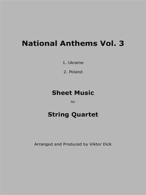 cover image of National Anthems Volume 3